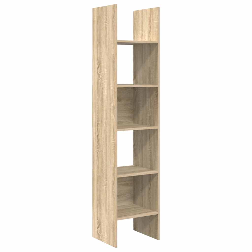 Book Cabinet Sonoma Oak 40x35x180 cm Engineered Wood